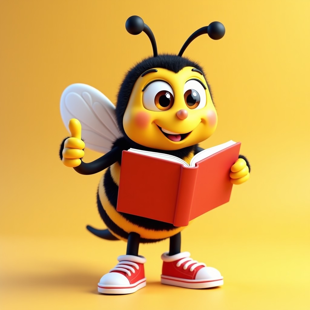 Albinuța English Corner — mascota cursurilor de engleză pentru copii